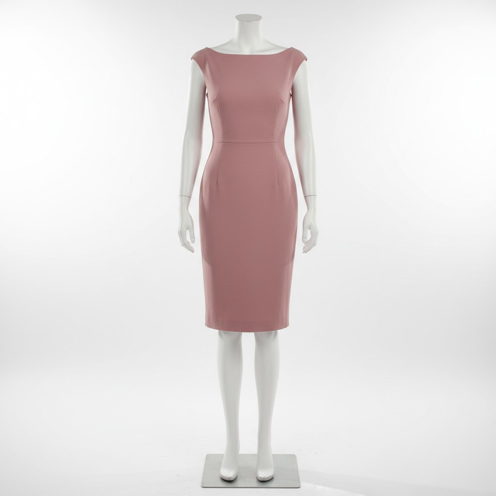 Büşra'nın kalem krep elbisesi — Beyaz Atelier